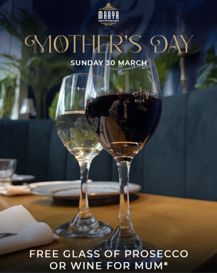 Mothers Day At Maaya - Best Indian Restaurant in MIlton Keynes