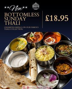 bottomless Sunday thalis